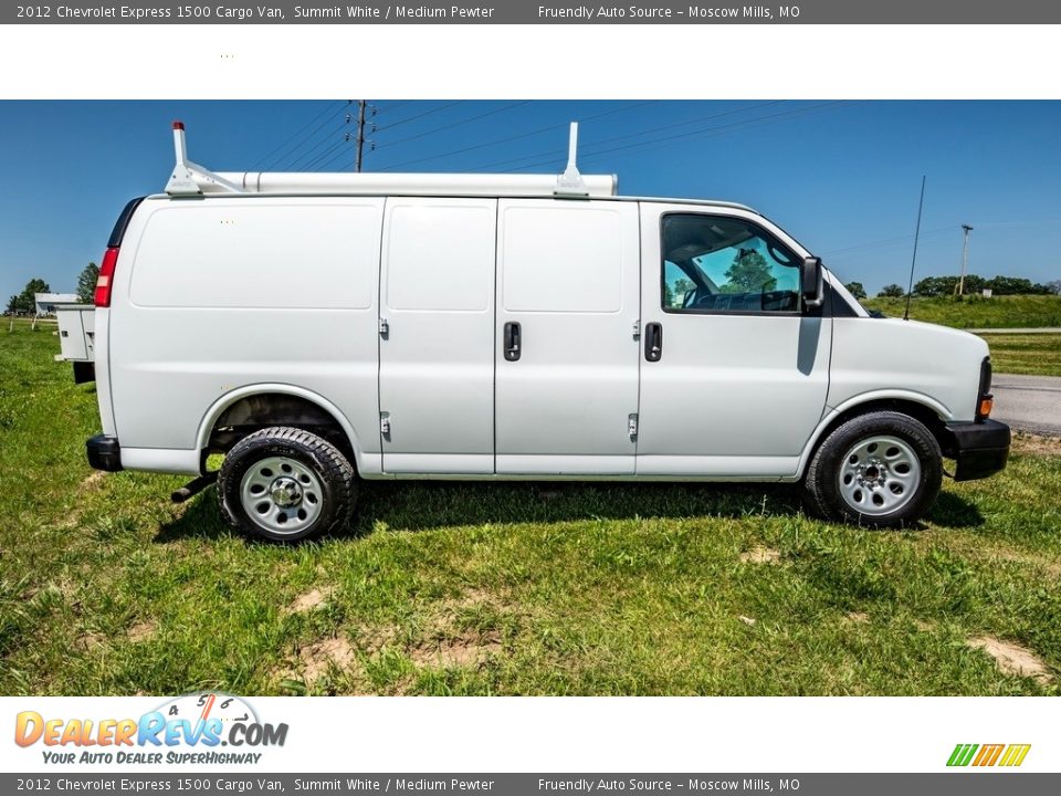 2012 Chevrolet Express 1500 Cargo Van Summit White / Medium Pewter Photo #2