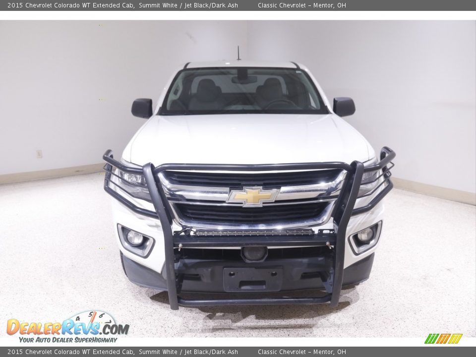 2015 Chevrolet Colorado WT Extended Cab Summit White / Jet Black/Dark Ash Photo #2