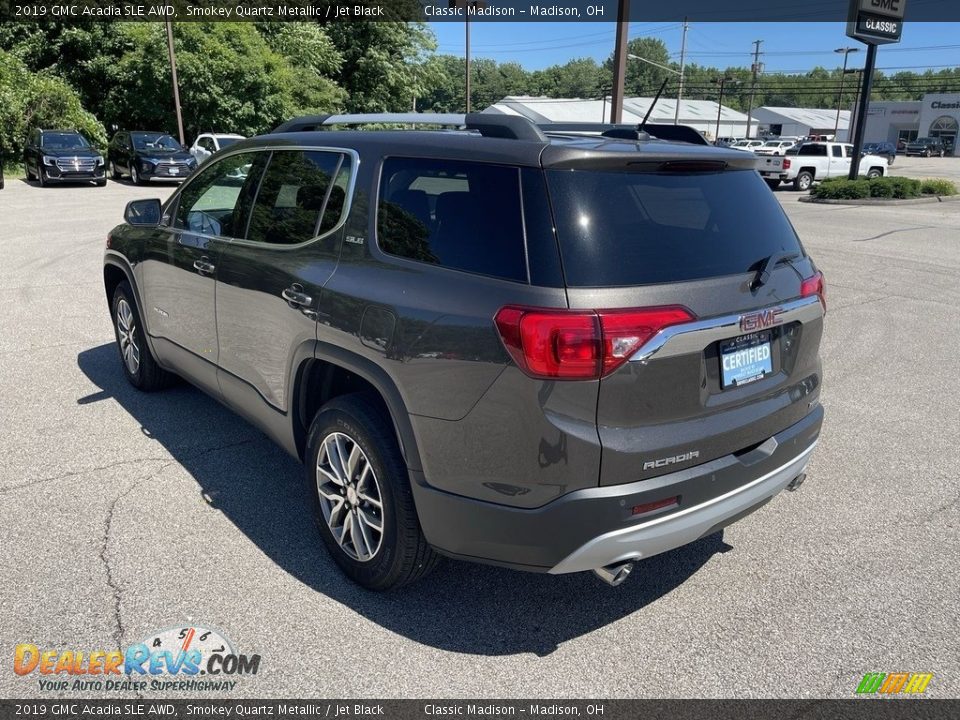 2019 GMC Acadia SLE AWD Smokey Quartz Metallic / Jet Black Photo #2