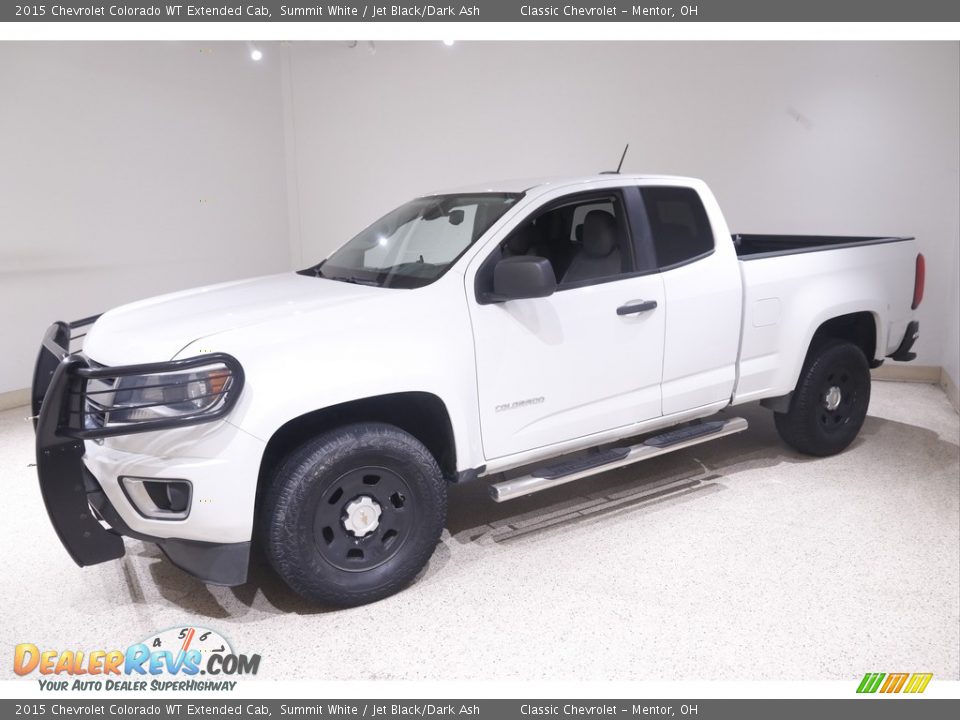 2015 Chevrolet Colorado WT Extended Cab Summit White / Jet Black/Dark Ash Photo #3