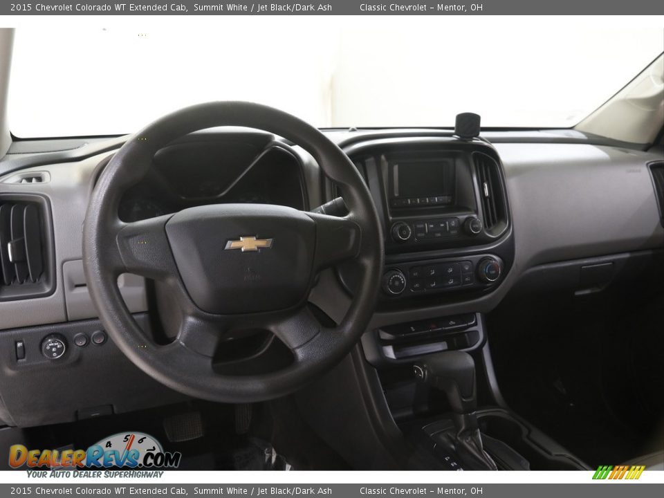 2015 Chevrolet Colorado WT Extended Cab Summit White / Jet Black/Dark Ash Photo #6