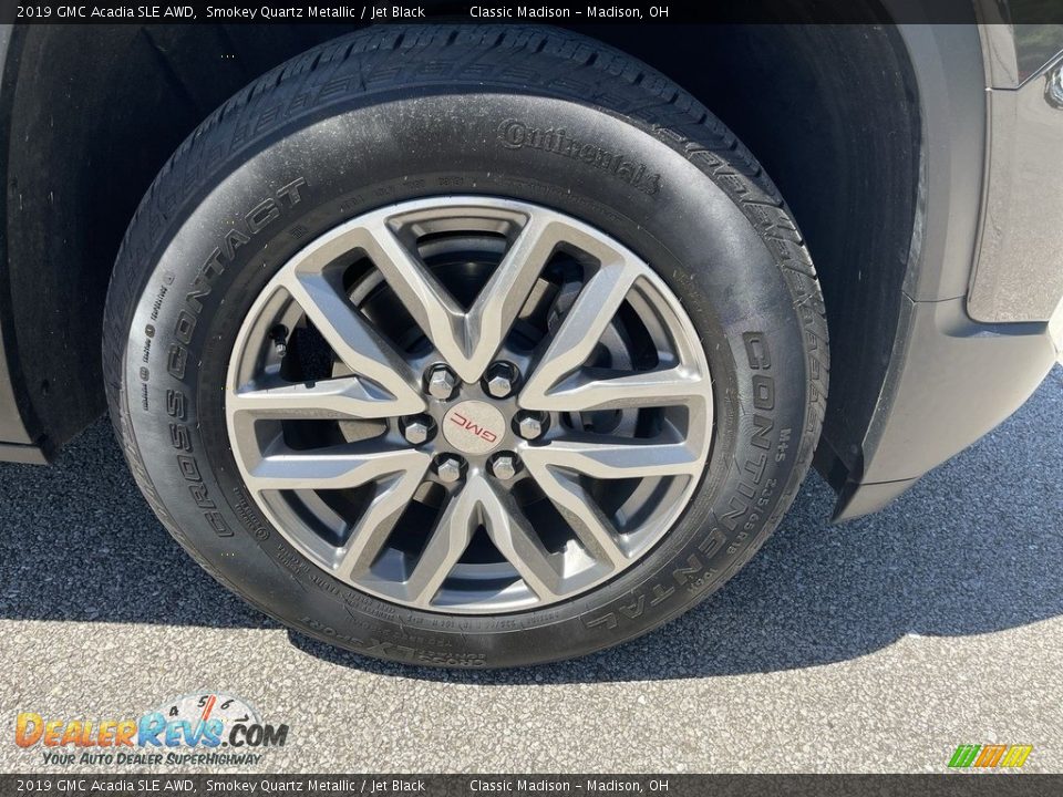 2019 GMC Acadia SLE AWD Smokey Quartz Metallic / Jet Black Photo #5