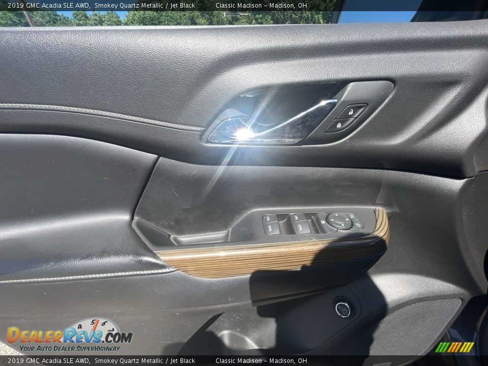 2019 GMC Acadia SLE AWD Smokey Quartz Metallic / Jet Black Photo #8