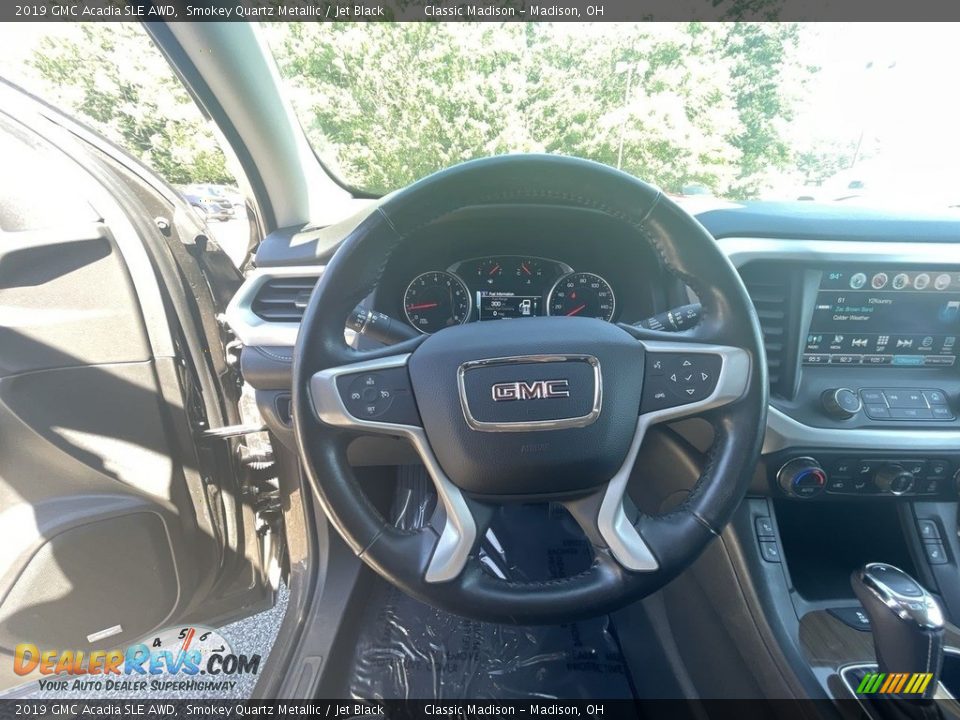 2019 GMC Acadia SLE AWD Smokey Quartz Metallic / Jet Black Photo #9