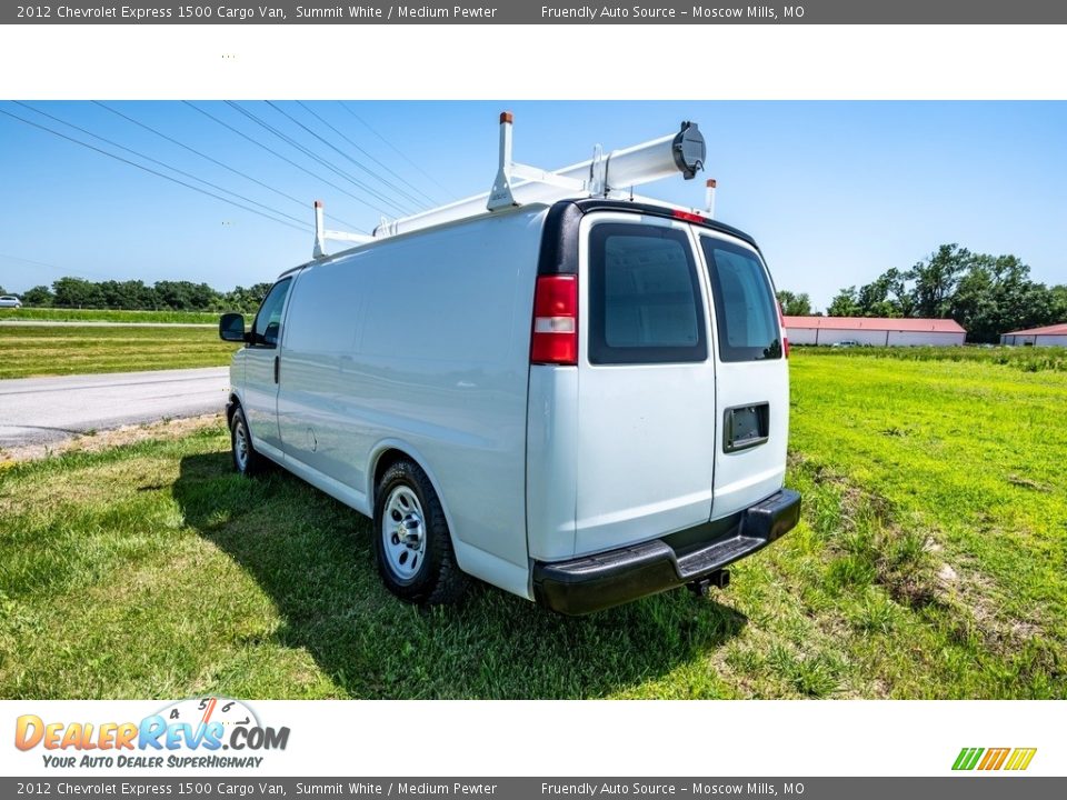 2012 Chevrolet Express 1500 Cargo Van Summit White / Medium Pewter Photo #10