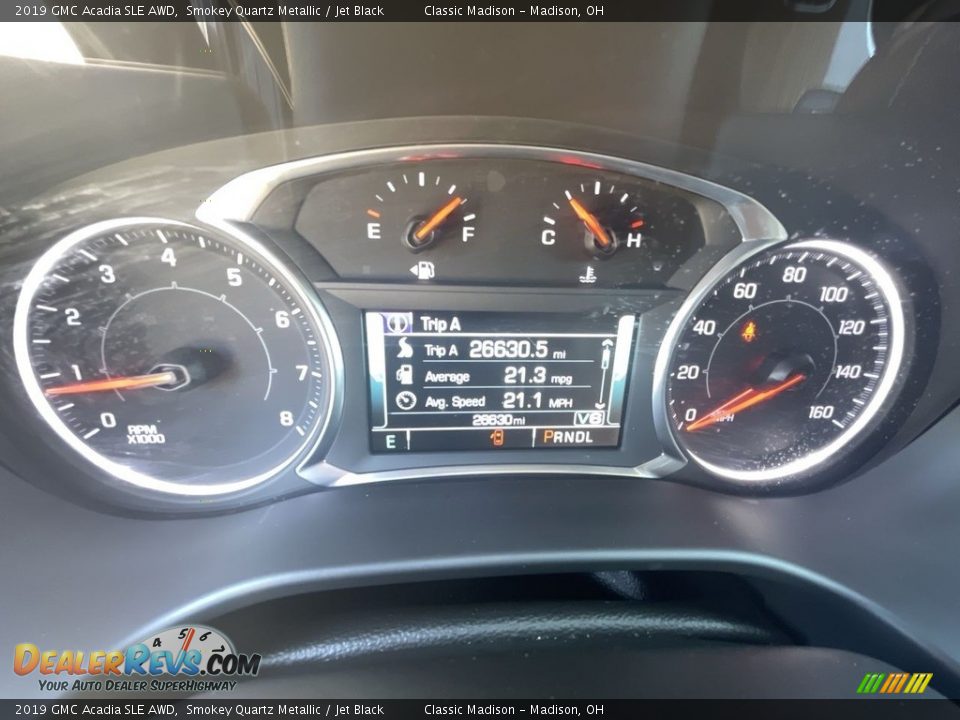 2019 GMC Acadia SLE AWD Smokey Quartz Metallic / Jet Black Photo #10