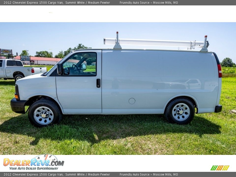 2012 Chevrolet Express 1500 Cargo Van Summit White / Medium Pewter Photo #11