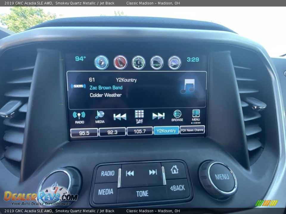 2019 GMC Acadia SLE AWD Smokey Quartz Metallic / Jet Black Photo #11