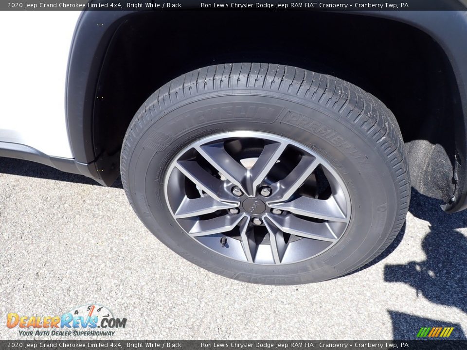 2020 Jeep Grand Cherokee Limited 4x4 Bright White / Black Photo #5