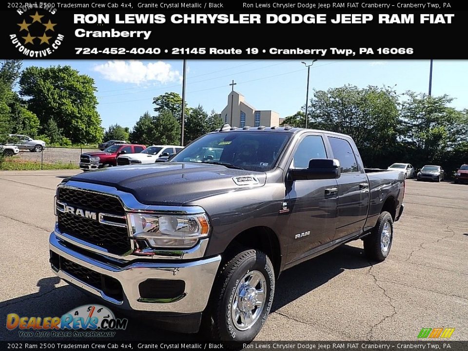 2022 Ram 2500 Tradesman Crew Cab 4x4 Granite Crystal Metallic / Black Photo #1