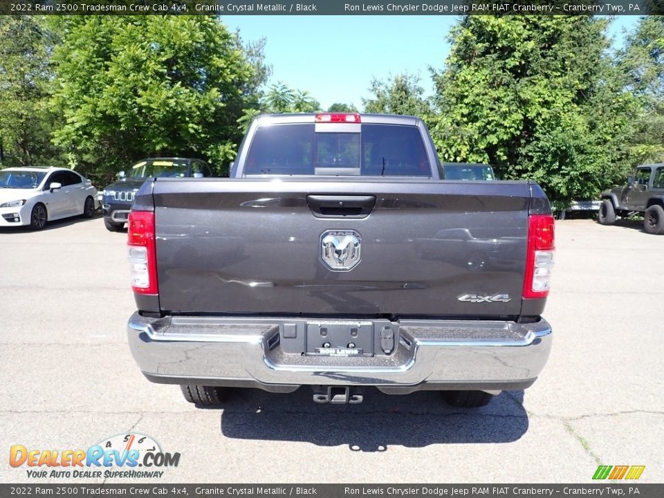 2022 Ram 2500 Tradesman Crew Cab 4x4 Granite Crystal Metallic / Black Photo #4