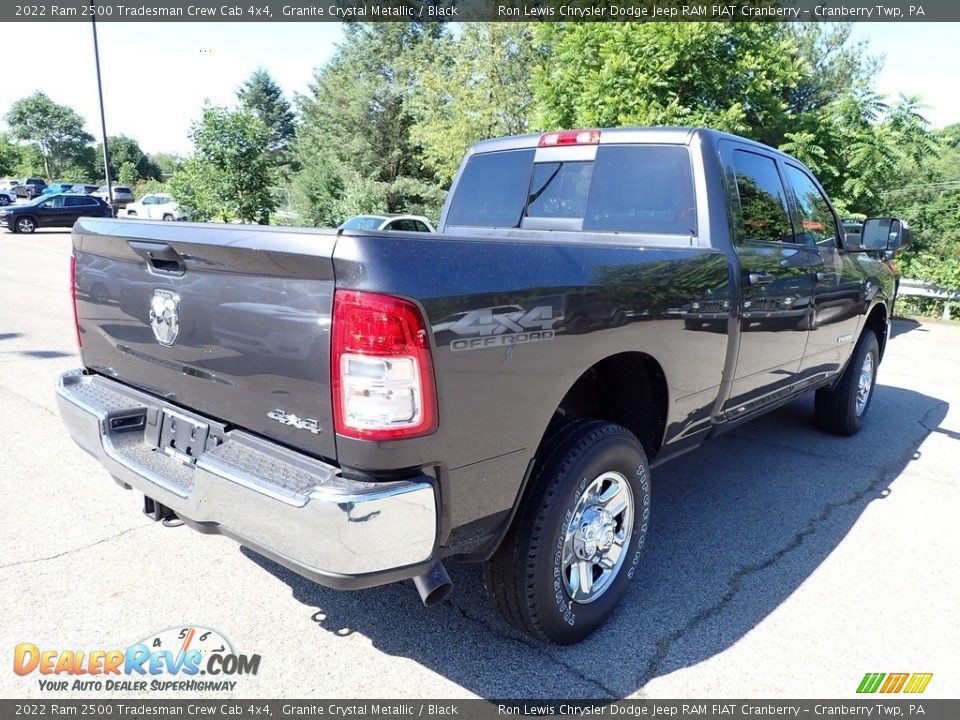 2022 Ram 2500 Tradesman Crew Cab 4x4 Granite Crystal Metallic / Black Photo #6