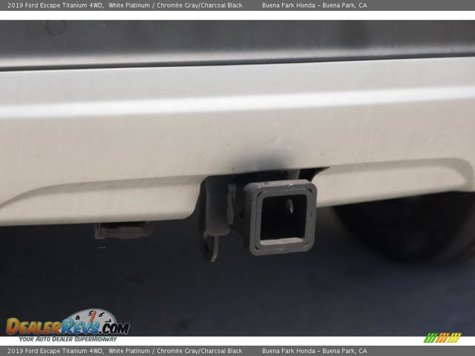2019 Ford Escape Titanium 4WD White Platinum / Chromite Gray/Charcoal Black Photo #12