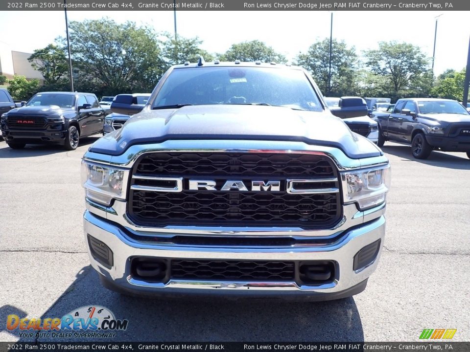 2022 Ram 2500 Tradesman Crew Cab 4x4 Granite Crystal Metallic / Black Photo #9