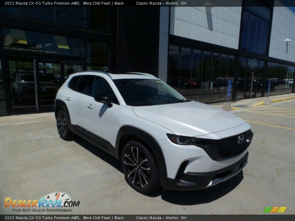 2023 Mazda CX-50 Turbo Premium AWD Wind Chill Pearl / Black Photo #1