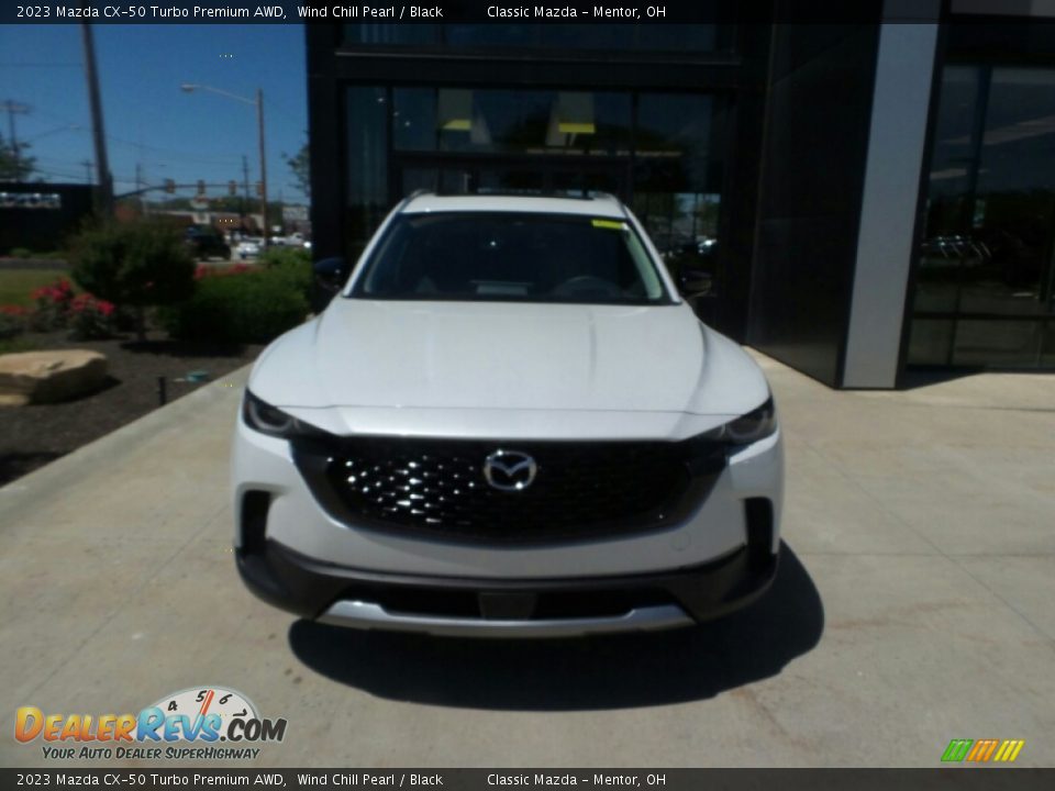 2023 Mazda CX-50 Turbo Premium AWD Wind Chill Pearl / Black Photo #2