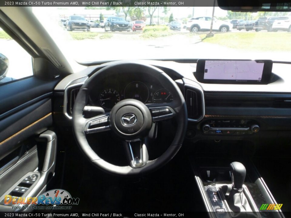 2023 Mazda CX-50 Turbo Premium AWD Wind Chill Pearl / Black Photo #4