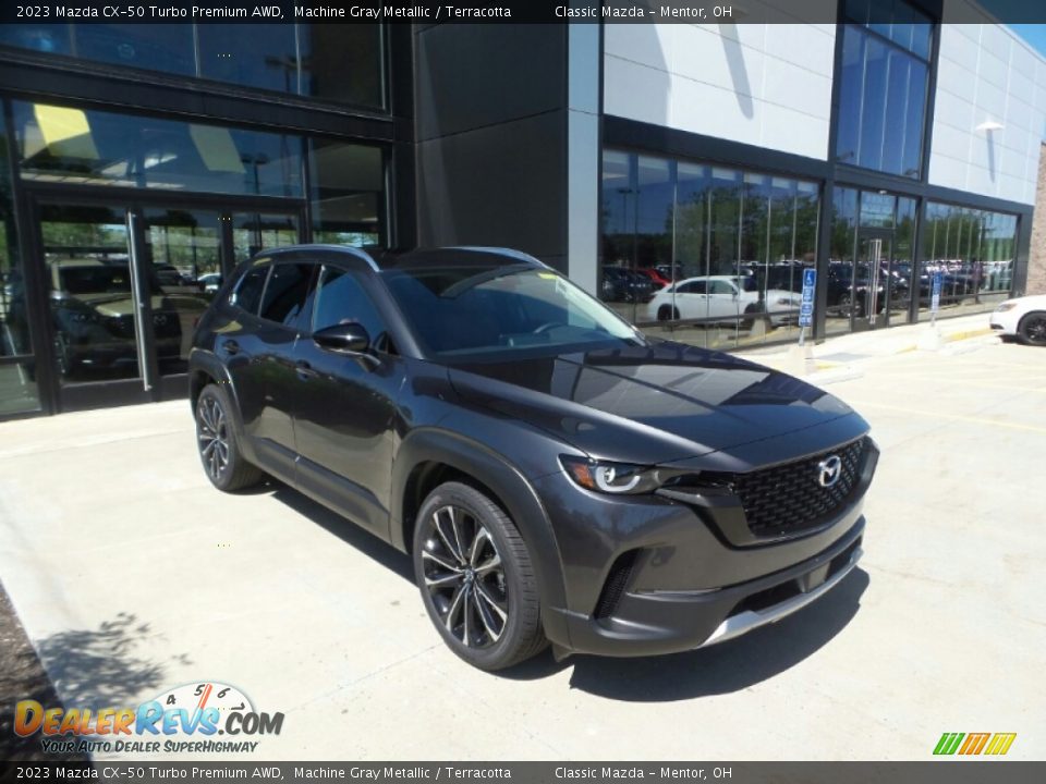 Front 3/4 View of 2023 Mazda CX-50 Turbo Premium AWD Photo #1