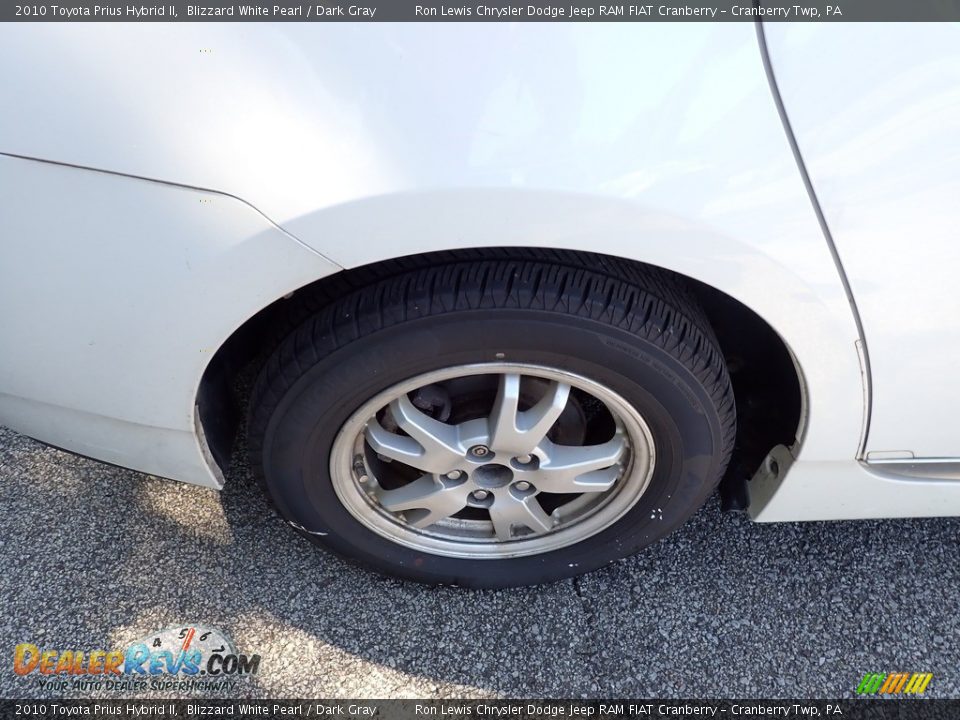 2010 Toyota Prius Hybrid II Blizzard White Pearl / Dark Gray Photo #5