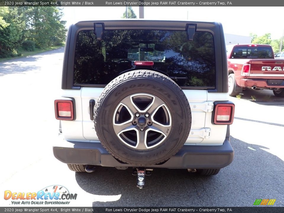 2020 Jeep Wrangler Sport 4x4 Bright White / Black Photo #4