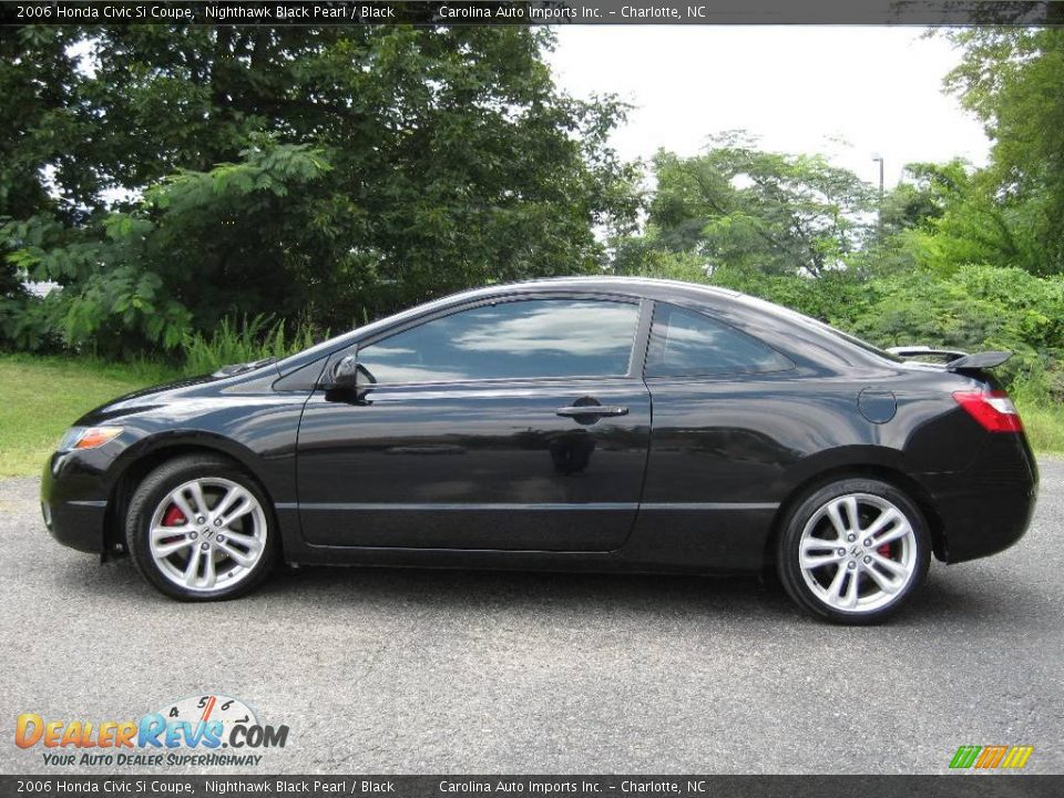 2006 Black civic honda si #7