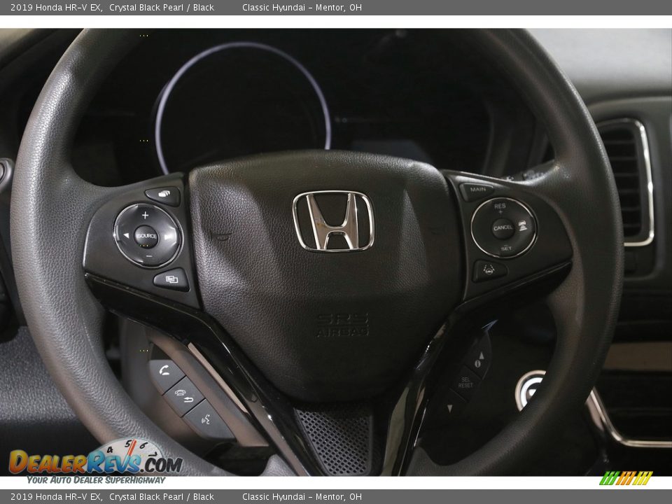 2019 Honda HR-V EX Crystal Black Pearl / Black Photo #7