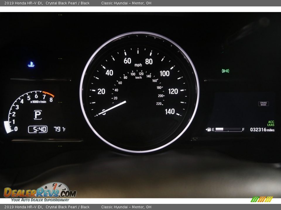 2019 Honda HR-V EX Crystal Black Pearl / Black Photo #8