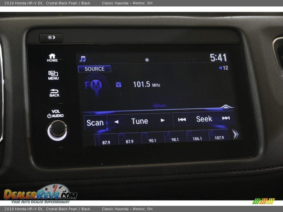 2019 Honda HR-V EX Crystal Black Pearl / Black Photo #10