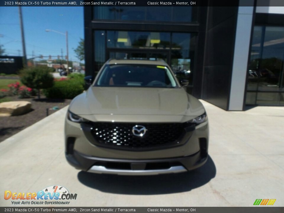 2023 Mazda CX-50 Turbo Premium AWD Zircon Sand Metallic / Terracotta Photo #2