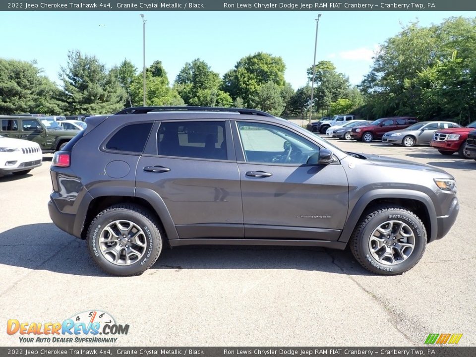 Granite Crystal Metallic 2022 Jeep Cherokee Trailhawk 4x4 Photo #6