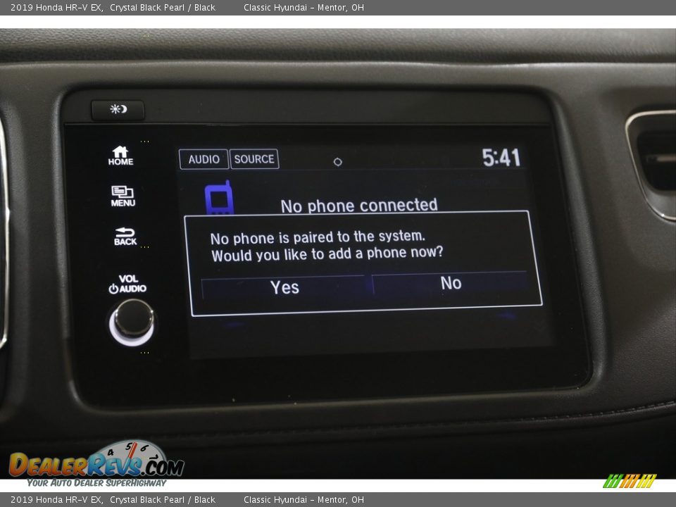 2019 Honda HR-V EX Crystal Black Pearl / Black Photo #11