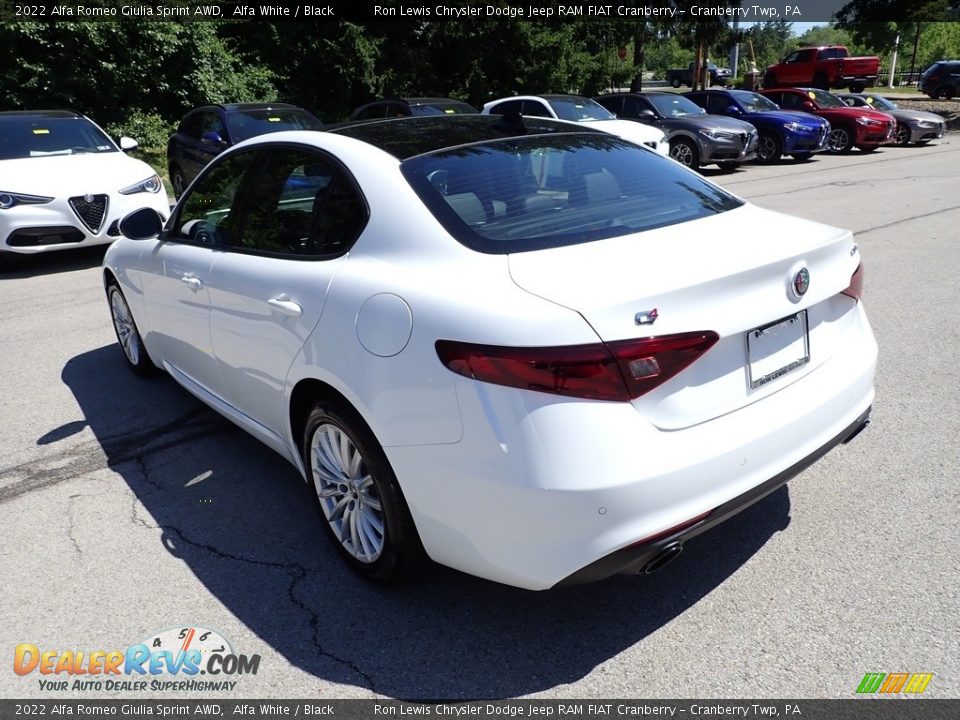 2022 Alfa Romeo Giulia Sprint AWD Alfa White / Black Photo #3