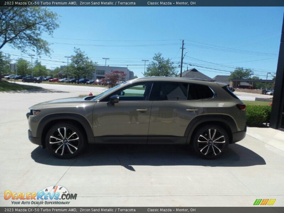 Zircon Sand Metallic 2023 Mazda CX-50 Turbo Premium AWD Photo #6