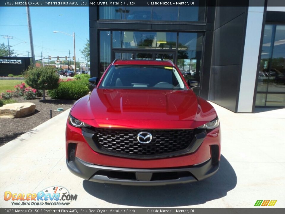 2023 Mazda CX-50 S Preferred Plus AWD Soul Red Crystal Metallic / Black Photo #2