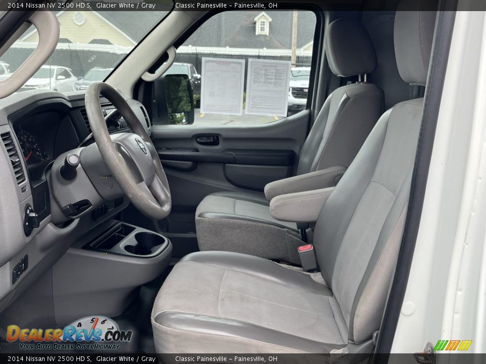 Gray Interior - 2014 Nissan NV 2500 HD S Photo #7