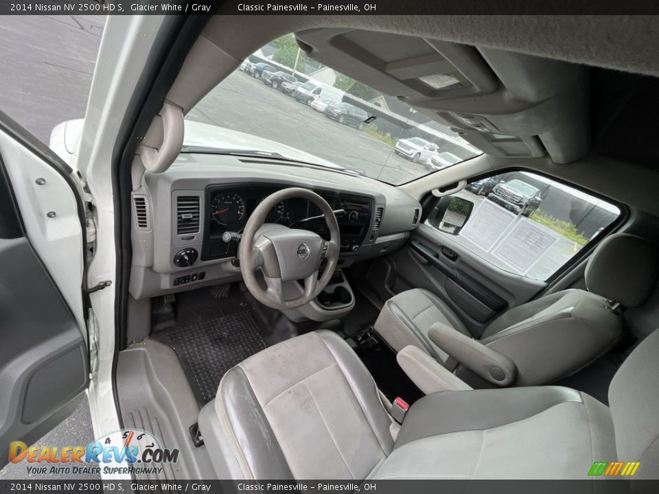Front Seat of 2014 Nissan NV 2500 HD S Photo #8
