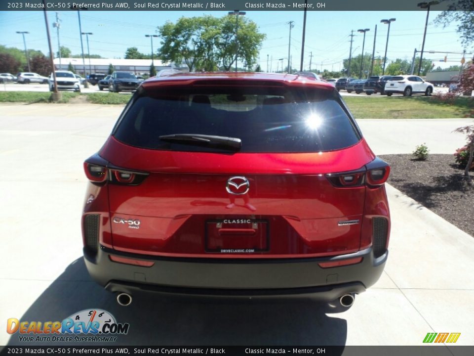 2023 Mazda CX-50 S Preferred Plus AWD Soul Red Crystal Metallic / Black Photo #5