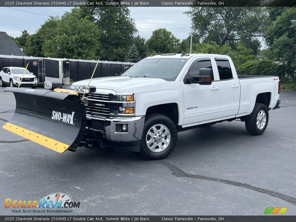 2015 Chevrolet Silverado 2500HD LT Double Cab 4x4 Summit White / Jet Black Photo #1