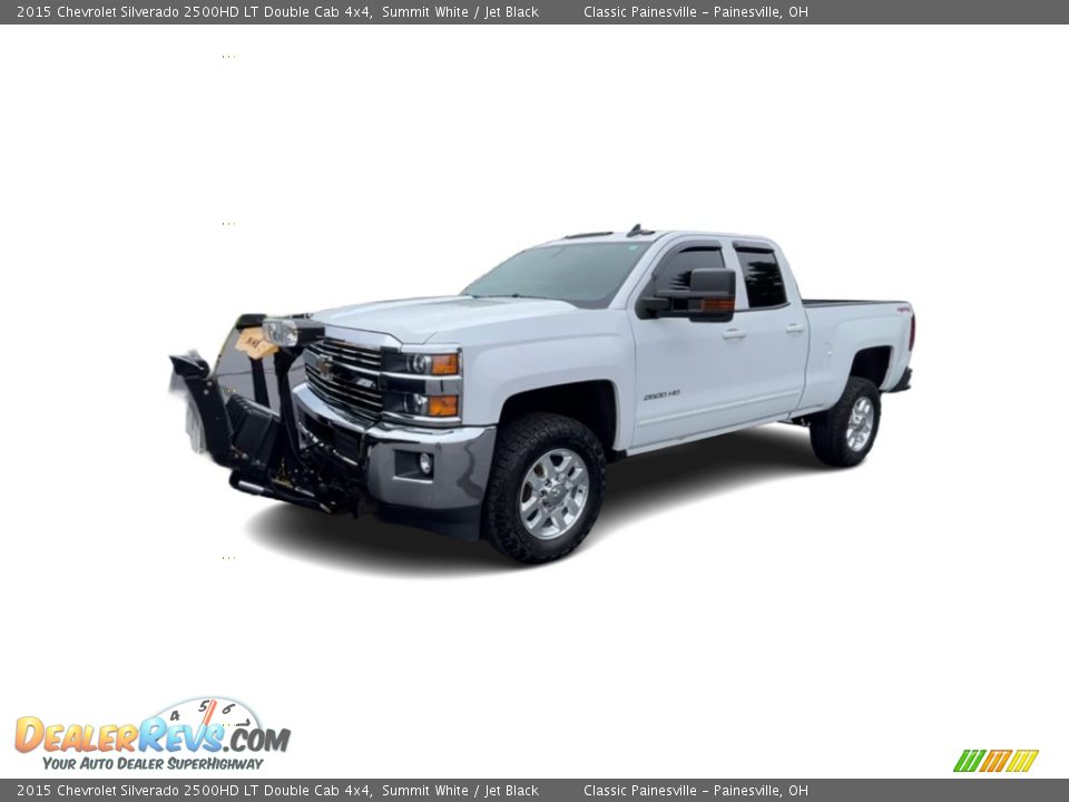 2015 Chevrolet Silverado 2500HD LT Double Cab 4x4 Summit White / Jet Black Photo #4