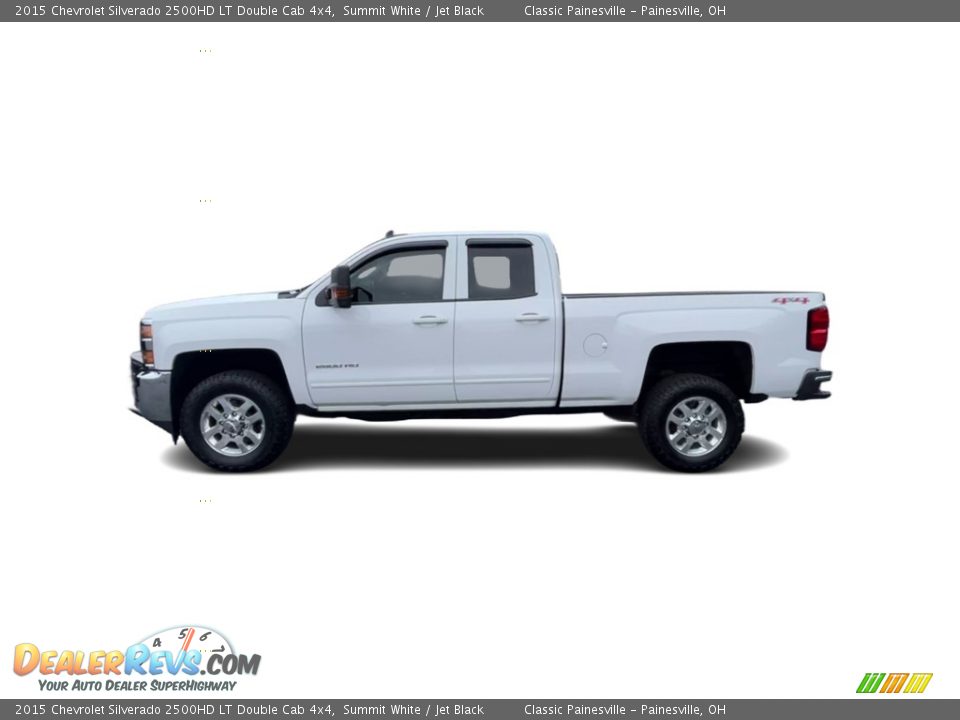 2015 Chevrolet Silverado 2500HD LT Double Cab 4x4 Summit White / Jet Black Photo #5