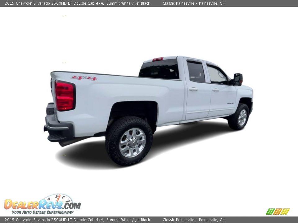2015 Chevrolet Silverado 2500HD LT Double Cab 4x4 Summit White / Jet Black Photo #8