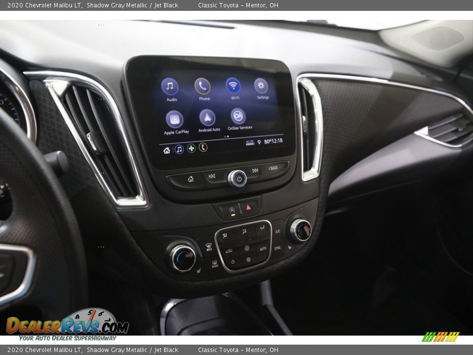 2020 Chevrolet Malibu LT Shadow Gray Metallic / Jet Black Photo #9