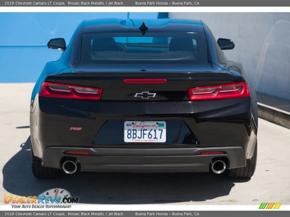 2018 Chevrolet Camaro LT Coupe Mosaic Black Metallic / Jet Black Photo #9