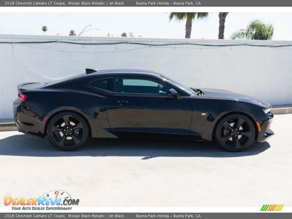 2018 Chevrolet Camaro LT Coupe Mosaic Black Metallic / Jet Black Photo #12