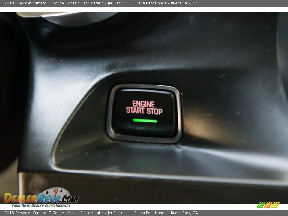 2018 Chevrolet Camaro LT Coupe Mosaic Black Metallic / Jet Black Photo #14