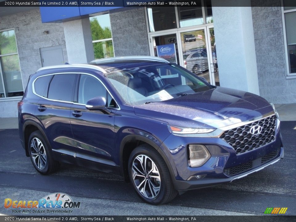 2020 Hyundai Santa Fe Limited 2.0 AWD Stormy Sea / Black Photo #1