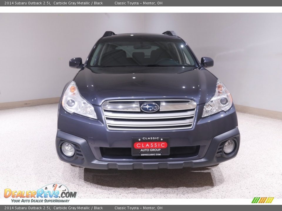 2014 Subaru Outback 2.5i Carbide Gray Metallic / Black Photo #2