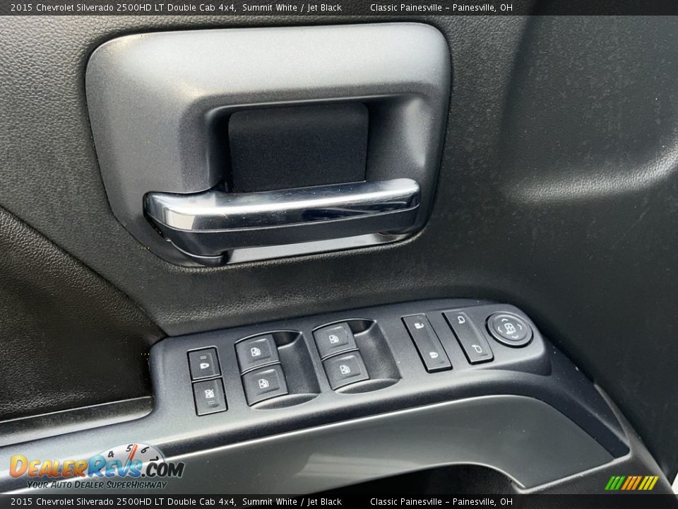 2015 Chevrolet Silverado 2500HD LT Double Cab 4x4 Summit White / Jet Black Photo #20