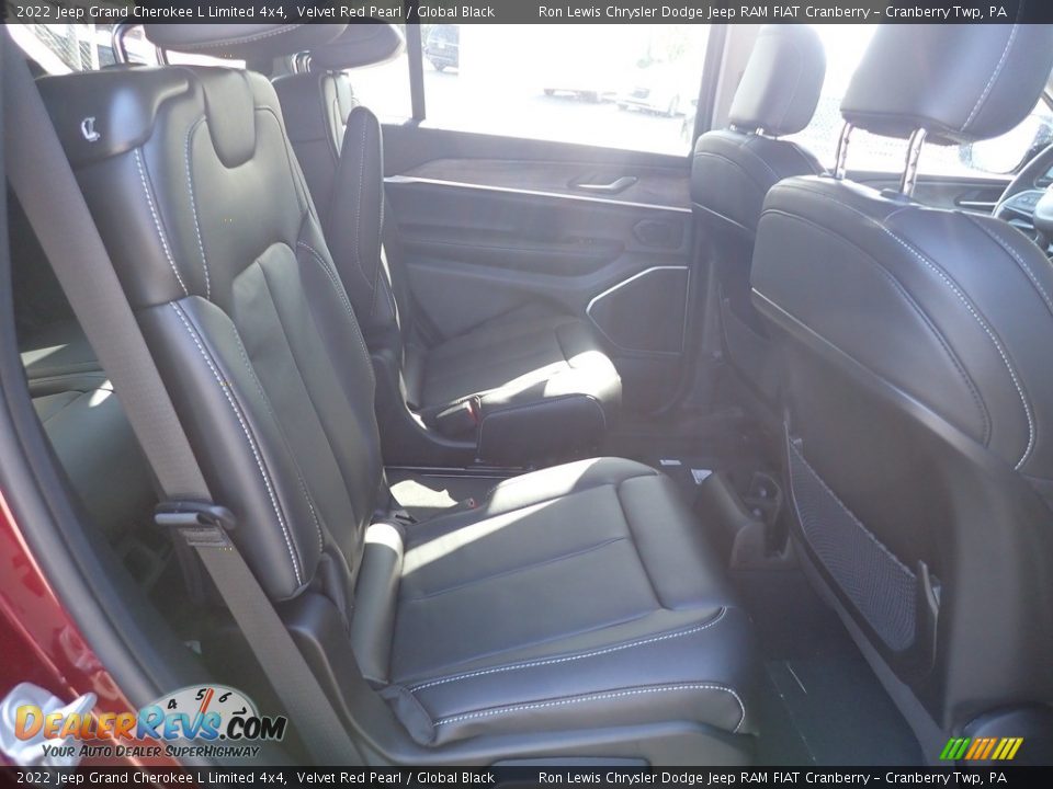2022 Jeep Grand Cherokee L Limited 4x4 Velvet Red Pearl / Global Black Photo #11