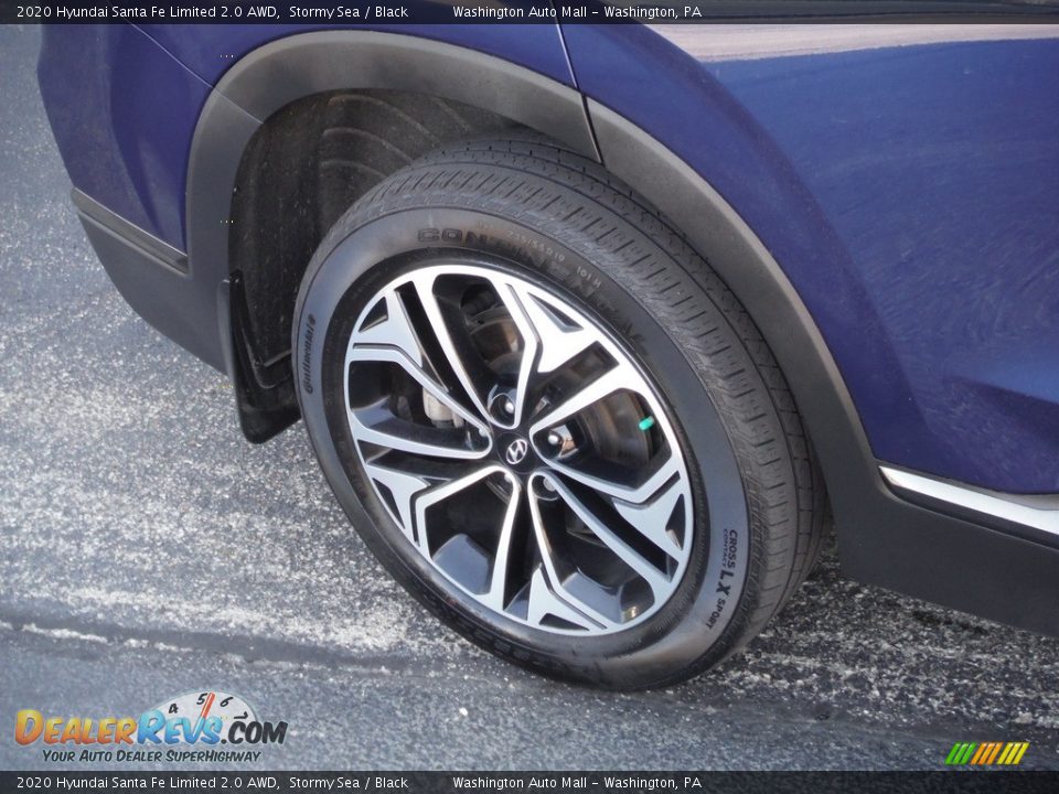 2020 Hyundai Santa Fe Limited 2.0 AWD Stormy Sea / Black Photo #3